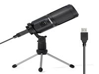 Maono Recording Microphone With Microphone Gain Microfon With Tripod