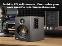 Maono Professional Studio Monitor Speaker Accuracy Stereo Audio Active Speaker Studio Monitor Sound Equipment Amplifier Speakers