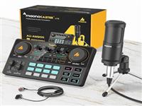 Maonocaster Настольный Микрофон Для Записи С Подставкой Для Штатива Аудио Миксер Звуковая Карта И Монитор Наушники Для Пения