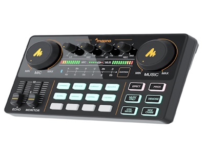 Maonocaster Studio Recording Charging Function Condenser Microphone Mixer