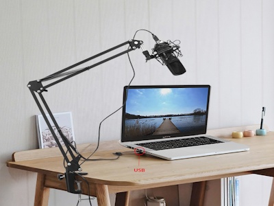 Maono Usb Разъем Играть И Подключить Мембранный Конденсаторный Микрофон