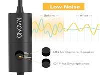 Dual Heads Condenser Lapel Microphone Omni-directional Mini Mic